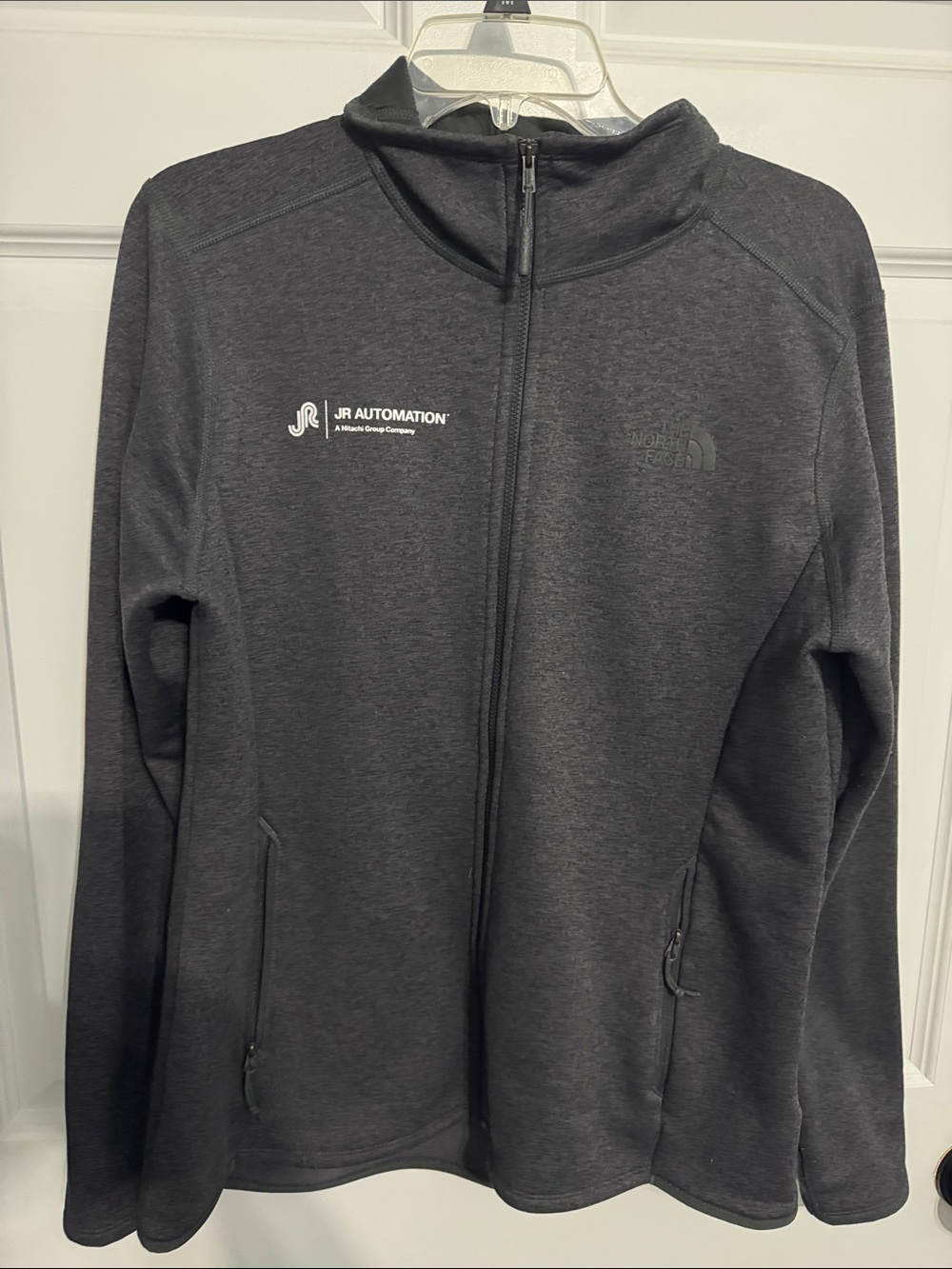 The North Face Women's Dark Charcoal Full-Zip Utility Jacket